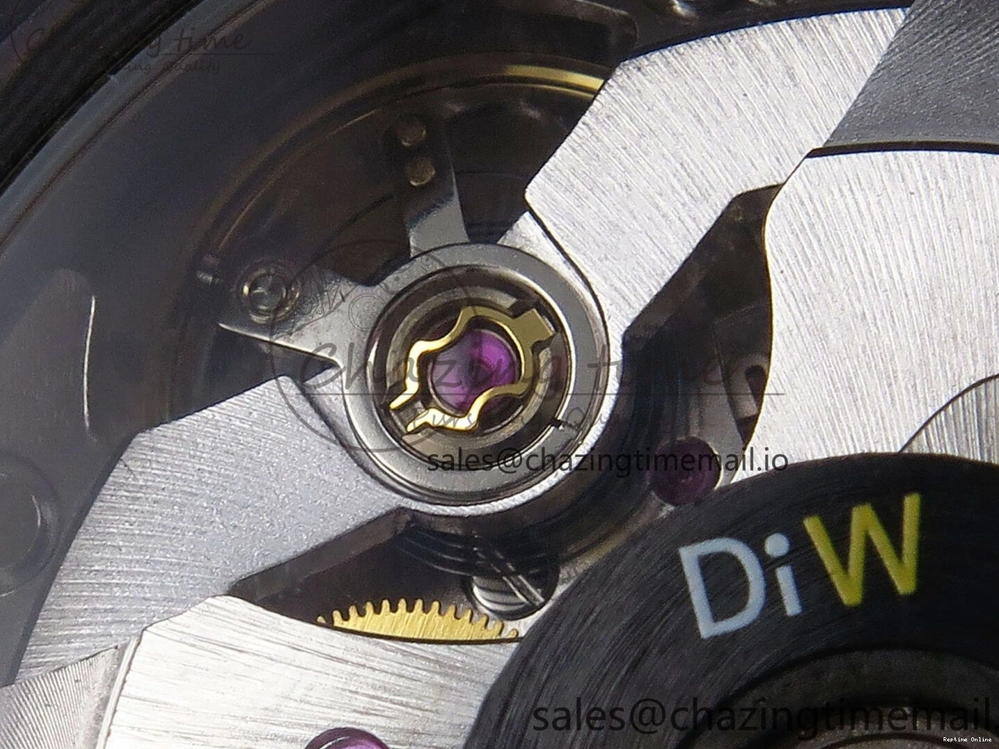 0505 Tailored Daytona DIW Space Mission Gray Textured Dial on Gray Nylon Strap A4130 Clone 1279